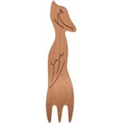 フォーク 11cm 絶滅危惧種の動物フォーク 木製 ハシビロコウ MESSBF26BE-SE