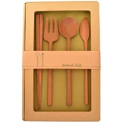 カトラリーセット 4点セット お箸セット 木製 TGF42NGO