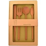 カトラリーセット 4点セット お箸セット 木製 TGF42NGO