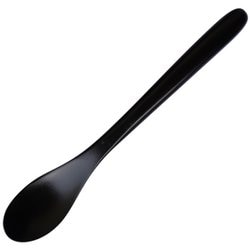 スプーン 14cm iiispoon JAPAN いいスプーン 木製 漆塗り 漆黒 朱 PDS22RUSW-IST