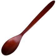 スプーン 19.5cm 木製 漆塗り 黒漆 朱漆 PTRS34RUSW