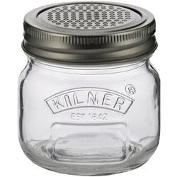 ガラス瓶 KILNER 250ml STORAGE JAR＆FINE GRATER LID 0025.057V