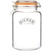 ガラス瓶 KILNER 3L SQUARE CLIP TOP JAR 0025.079V