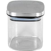 保存容器 キッチンアシスト 角型 ガラス キャニスター 800ml RE-7666