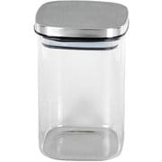 保存容器 キッチンアシスト 角型 ガラス キャニスター 1100ml RE-7667