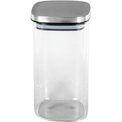保存容器 キッチンアシスト 角型 ガラス キャニスター 1400ml RE-7668