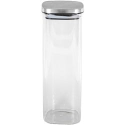 保存容器 キッチンアシスト 角型 ガラス キャニスター 2400ml RE-7669