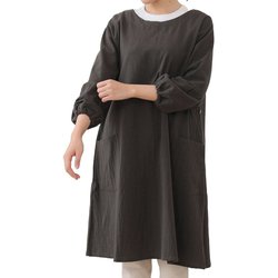 エプロン atelier Nuuit カッポウギ チャコール 315011-2