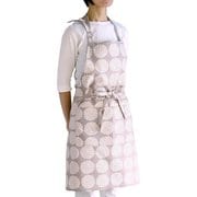 エプロン atelier Nuuit プリント ショートエプロン グレージュ 132011-1