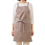 エプロン atelier Nuuit ツイル クロスエプロン グレー 153011-2