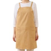 エプロン atelier Nuuit ツイル クロスエプロン マスタード 153011-5