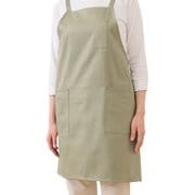 エプロン atelier Nuuit ツイル クロスエプロン ライトオリーブ 153011-6