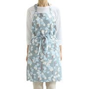 エプロン atelier Nuuit プリントショートエプロン サックス 155011-1