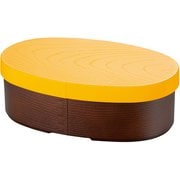 弁当箱 475ml 1段 日本伝統色 抗菌 わっぱ弁当 山吹色 74225