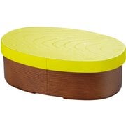 弁当箱 475ml 1段 日本伝統色 抗菌 わっぱ弁当 若葉色 74226
