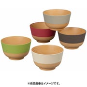 茶碗 700ml やさしい彩り 抗菌 大椀 5個入 16992