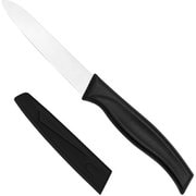 ペティナイフ 10cm サヤ付き包丁 イロイロ ブラック CC-001BK