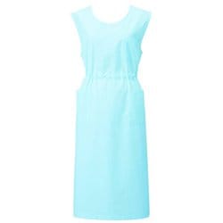 予防衣(袖なし) S サックス 924-31