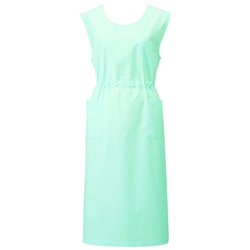 予防衣（袖なし） L ミントグリーン 924-32