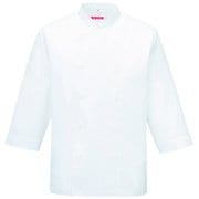 コックシャツ七分袖 3L ホワイト APK210-10