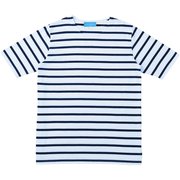 ボーダーTシャツ L ホワイト HM22-40