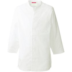 調理シャツ LL ホワイト HM305-10