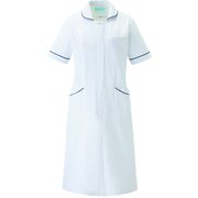 ワンピース半袖 M ネイビー 020-28