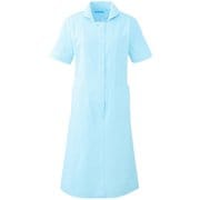 ワンピース半袖 M サックス 020-21