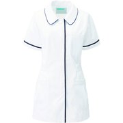 レディスジャケット半袖 M ネイビー 086-28