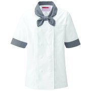 レディスコックシャツ LL ギンガム 630-25
