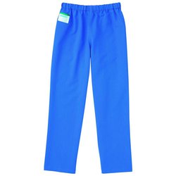 手術スラックス（男女兼用） 3L ブルー 154-91