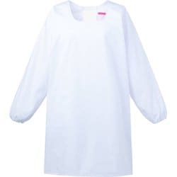 給食衣（後マジック）4～6号 4号 ホワイト 394-90