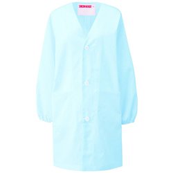給食衣（シングル型）4～6号 4号 サックス 397-91