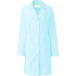 レディス診察衣S型ハーフ S サックス REP210-1