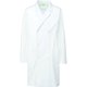 メンズ診察衣W型ハーフ丈 S ホワイト REP205-10