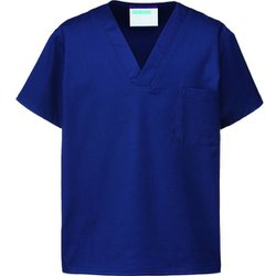 スクラブ（男女兼用） M ネイビー REP136-8