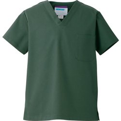 スクラブ(男女兼用) S グリーン REP136-22