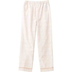 患者衣スラックス S ベージュ 286-72