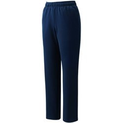 ストレートパンツ 3L ネイビー 842-18