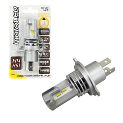 D-2303 [バイク用 MOTO LEDヘッド H4/HS1 4500k 純正色 1800Lm DC12V]