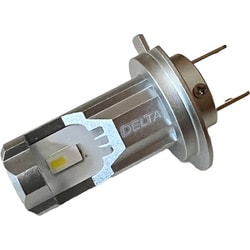 D-2304 [バイク用 MOTO LEDヘッド H7 6000k 1300lm ファンレス DC12V]