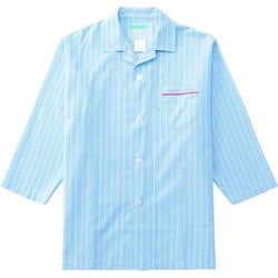 患者衣（パジャマ型） S ブルーストライプ 218-98