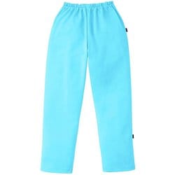 ニット検診衣パンツ S ブルー 302-41