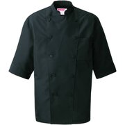 兼用コックシャツ M ブラック 421-75