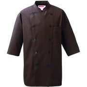兼用コックシャツ 3L ブラウン 421-76