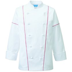 コックコート M レッド 603-74