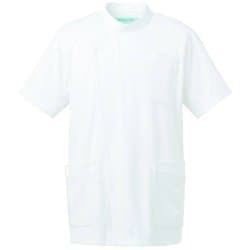 メンズジャケット半袖 L ホワイト 982-40