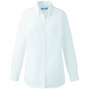 レディスシャツ長袖 M ホワイト 620-10