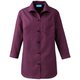 レディスシャツ七分袖 S ワイン 627-18