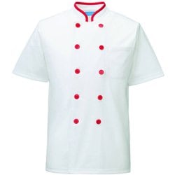 トリコットシャツ 3L レッド 632-17
